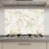 Marmer - Wit - Expressief - Goudaccenten keuken achterwand spatscherm klein 900 -3d_website