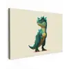 Stekels - Dino - Blauw - Gespierd canvas 2cm klein -z3d