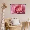 Roze - Roos - Romantisch Wandkleed katoen klein -wsfeer5_kind