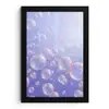 Pastel - Bubbels - Dromerig fotolijst zwart zonder passe partout klein -3d