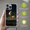 Maan - Bomen - Rust Hoesje iPhone 16 Pro Max met koord klein -sfeer2_NL