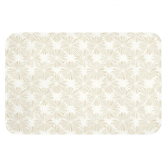 Abstract - Motief - Beige Badmat klein 997 -3d