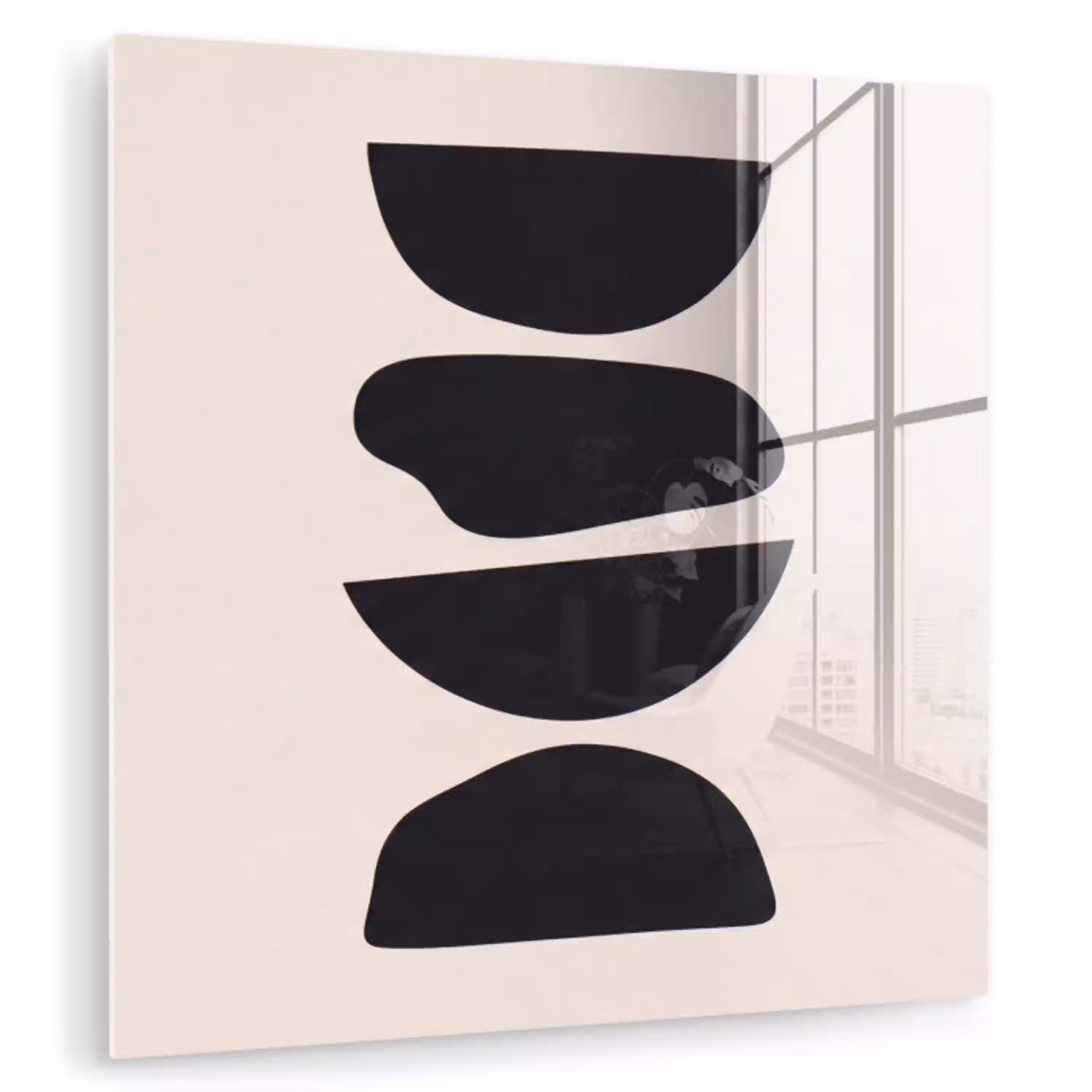Vormen - Abstract - Modern plexiglas 5mm klein -zzzproduct_nieuw