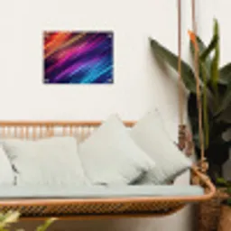 Snelheid - Kosmos - Kleurrijk tuinposter los doek klein -sfeer7