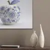 Appel - Blauw - Klassiek PET vilt klein -sfeer6_closeup