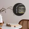 Sardines - Tekst - Vis - Blik Akoestische PET Vilt - Rond klein -sfeer3