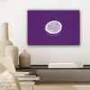 Passievrucht - Zaadjes - Paars - Minimalistisch canvas 2cm klein -sfeer6