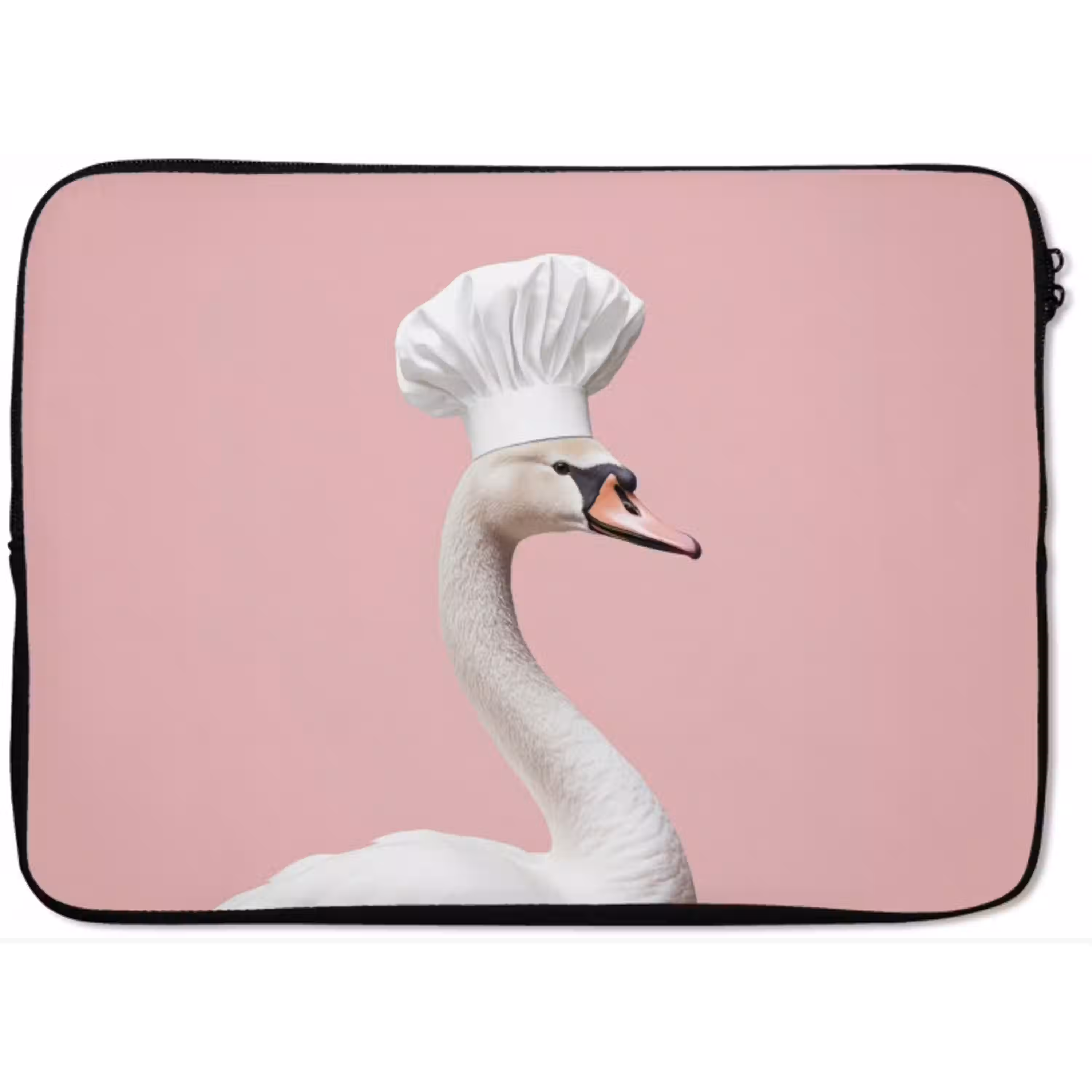 Zwaan - Koksmuts - Mooi - Klassiek laptophoes neopreen klein -zkaufland3dotto