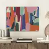 Vormen - Ritmisch - Kleuren - Abstract PET vilt klein -sfeer1
