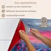 Schilderij - Zonsondergang - Bloemen - Rivier keuken achterwand spatscherm klein -spatscherm_NL