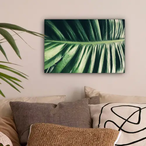 Bladeren - Tropisch - Jungle canvas 2cm klein -sfeer1