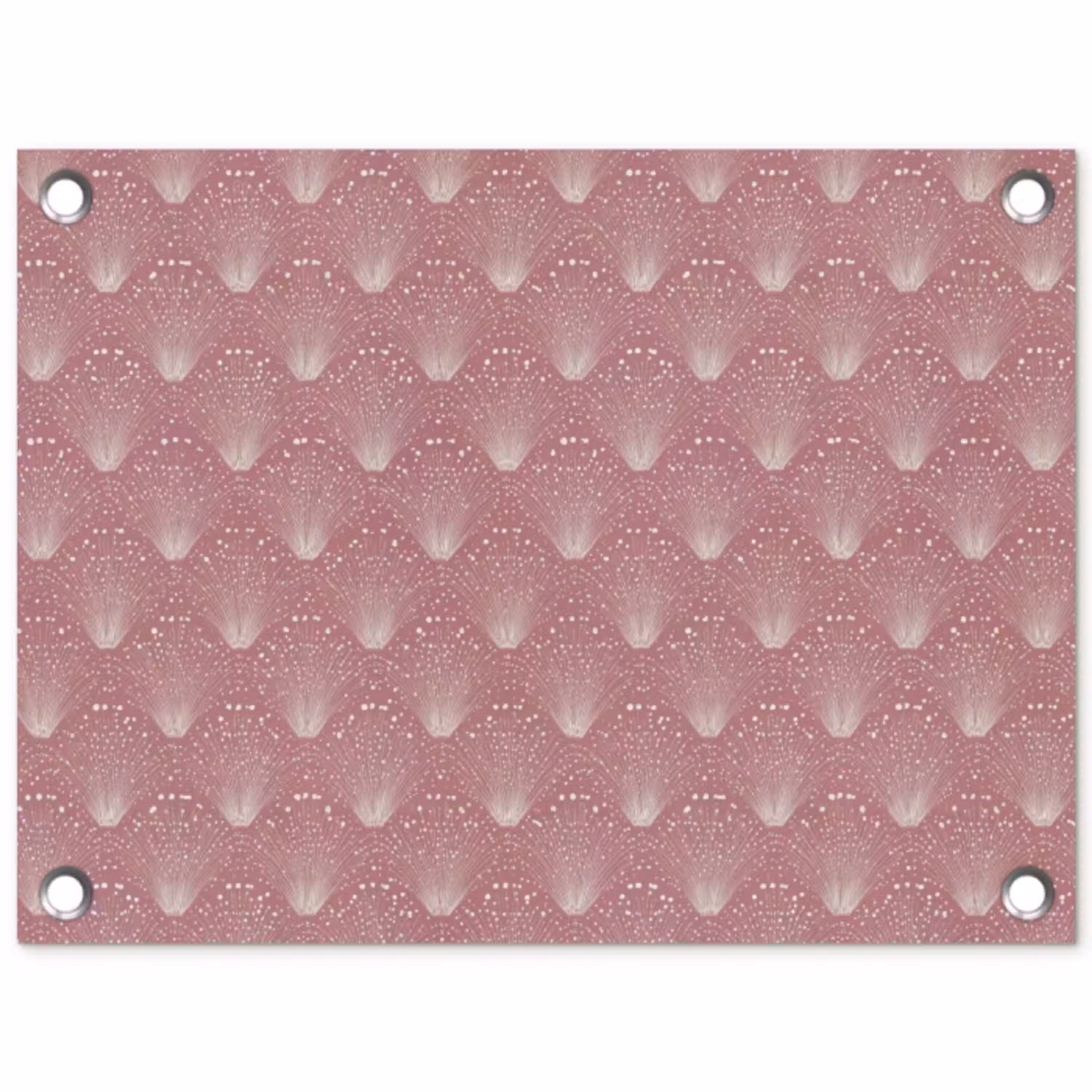 Trendy - Patroon - Roze tuinposter los doek klein 239 -3d