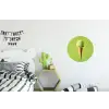 Hoorntje - Schepijs - Groen Wandcirkel aluminium klein -kinderkamer