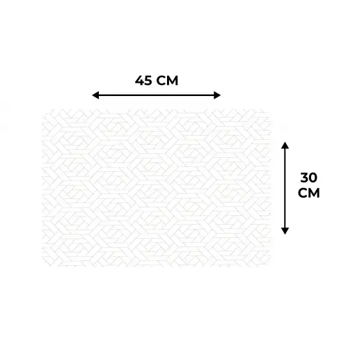 Grafisch - Patroon - Modern - Tegels Placemat vinyl groot 368 -specs