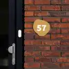 Mosterdgeel - Traditioneel Naambord Organisch middel -sfeer1