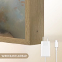 Bloempot - Kuiken - Bloemetjes Light Box met batterij (Wandlamp) middel -USP_websiteoplaadbaarDE