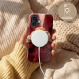 Broodje - Bontjas - Goud Toughcase MagSafe Apple iPhone 17 klein -USP_MagsafeV