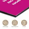 Focus on the good - Roze - wit aluminium wit klein -closeup_NL