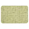 Vlecht - Patroon - Groen WCmat klein 1009 -3d