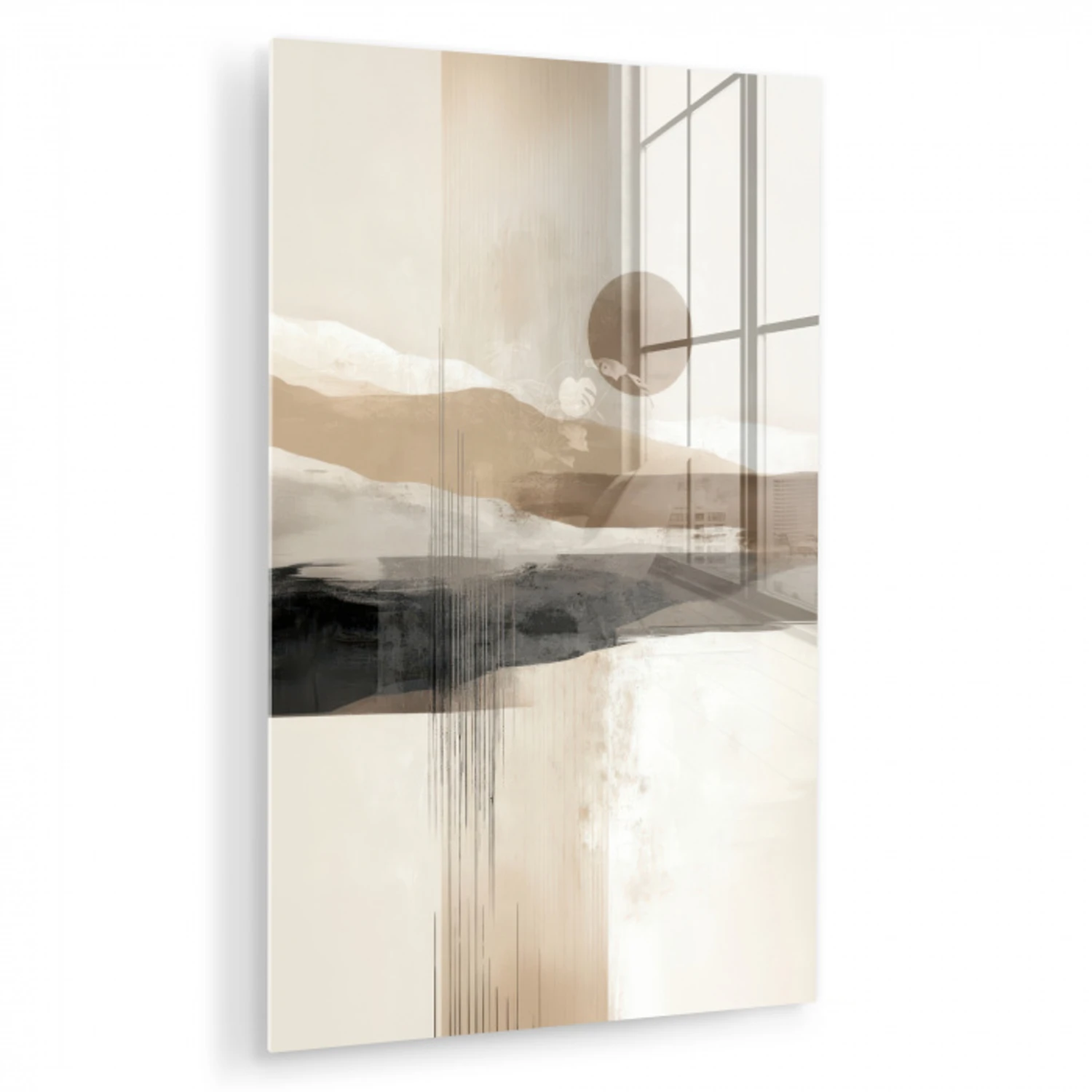 Minimalistisch - Landschap - Dimensie plexiglas 5mm klein -zzzproduct_nieuw