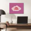 Girl power - Wolk - Roze PET vilt klein -sfeer5