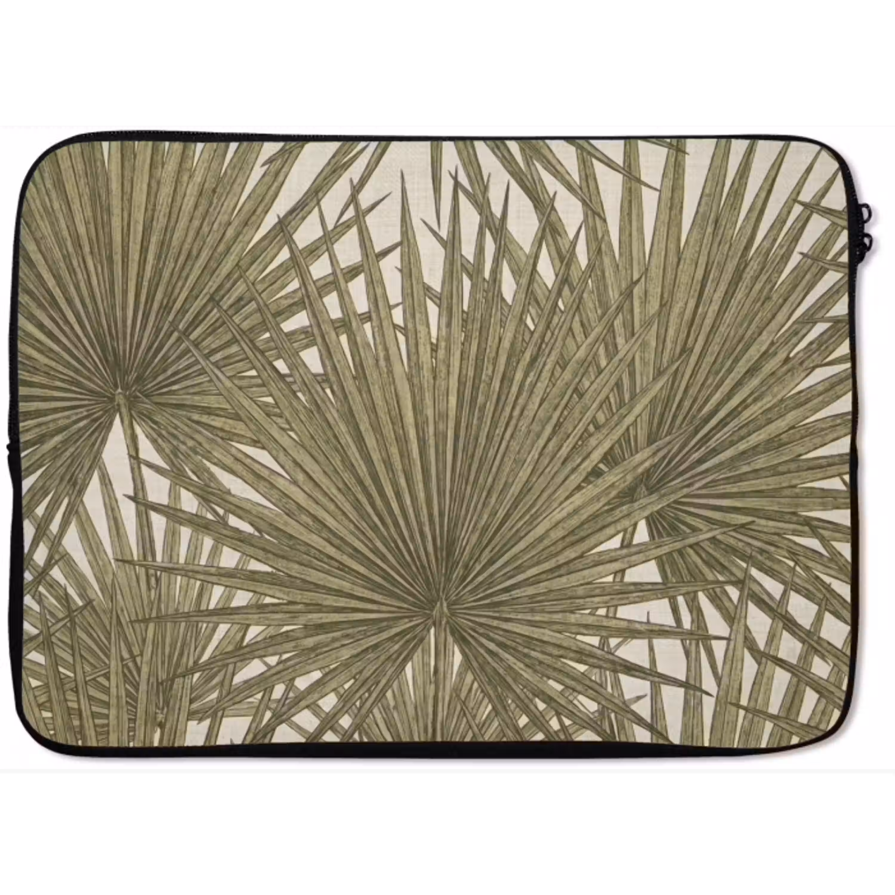 Blad - Tropisch - Patroon - Natuur - Groen laptophoes neopreen klein -zkaufland3dotto