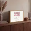 Retro - Bad - Roze Light Box met batterij (Wandlamp) middel -sfeer2