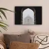 Donkere poort - Symmetrische koepel - Minaretten canvas 2cm klein -sfeer1