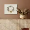 Kerstkrans - Kerst - Goud - Beige PET vilt klein -sfeer4
