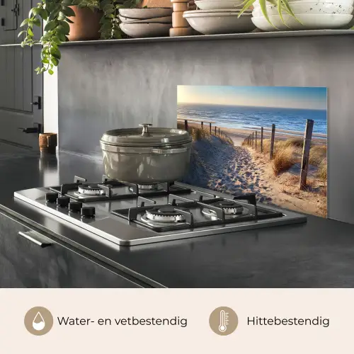 Zand - Strand - Duin - Zee - Zomer keuken achterwand spatscherm klein -usp_NL
