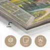 Doorkijk - Toscane - Uitzicht - Landschap - Zomer plexiglas 5mm klein -sfeer2