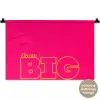 Minimalistisch - Roze - Dream big - Grafisch Wandkleed katoen klein -t3d_DE