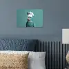 Parkiet - Vogel - Koksmuts - Cute poster papier klein -sfeer2