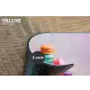 Macarons - Schaal - Pastel - Kleurrijk Placemat vinyl groot -closeup