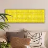 Stippen - Modern - Geel canvas 2cm klein 828 -sfeer1