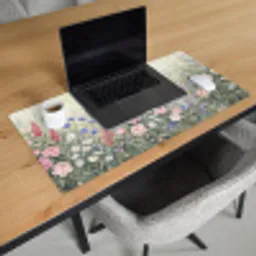 Bloemen - Tuin - Natuur - Kleurrijk Muismat XXL klein -sfeer1