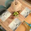Zeilschip - Zee - Bewolkt Placemat vinyl groot -zzsfeer5_Kitchenyeah-website