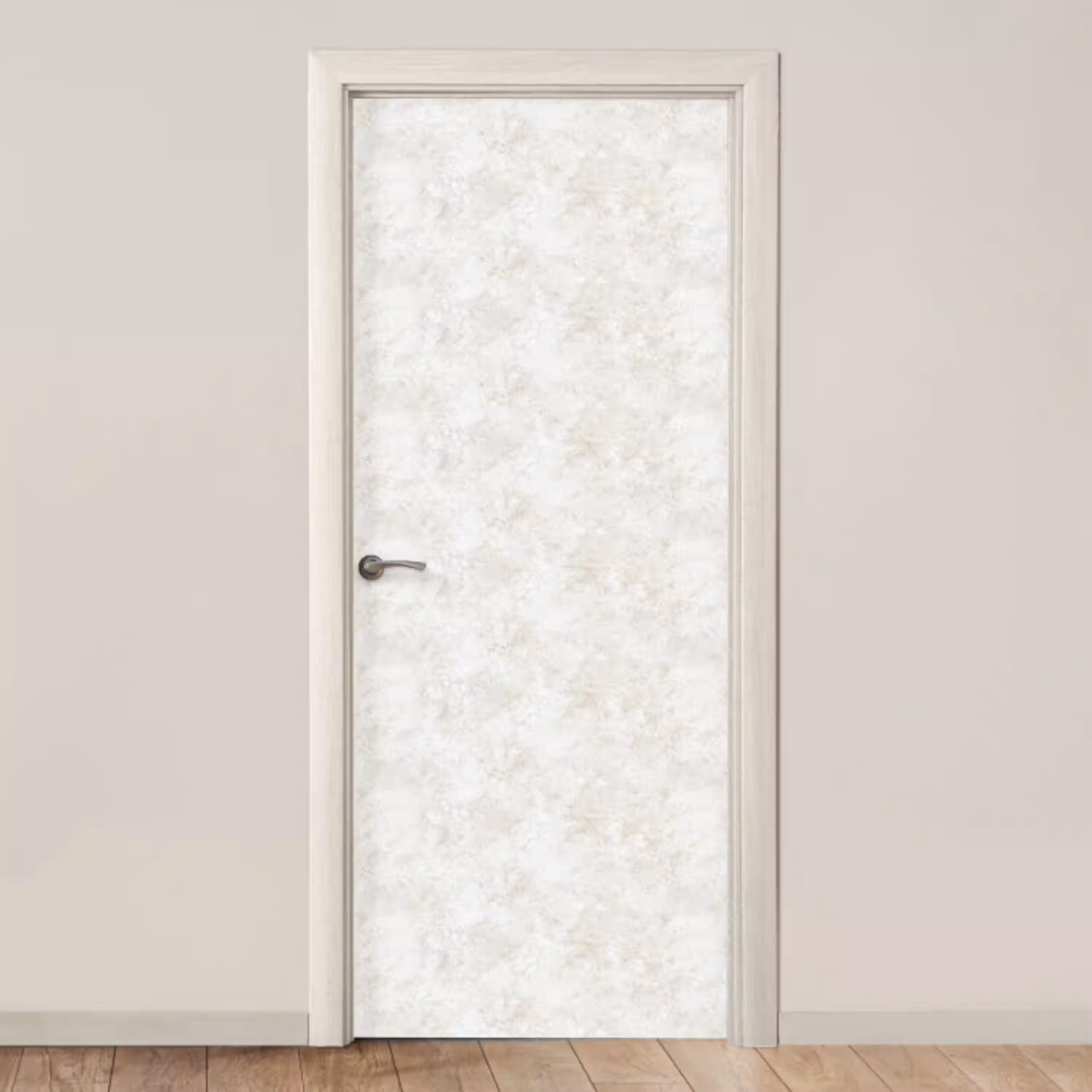 Beige - Marmer - Aders deurposter klein 289 -3d_beige