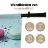 Macarons - Kleurrijk - Pastel Wandkleed katoen klein -sfeer2