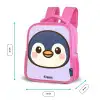 Pinguïn Kinderrugzak - Roze middel -productfoto_formaten