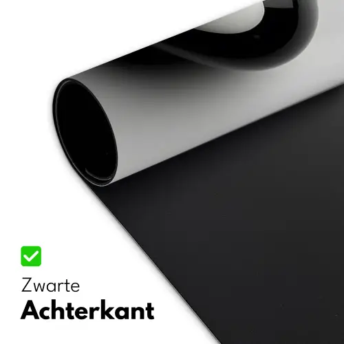 Biljartbal - Getal - Acht - Wit Muismat XXL klein -sfeer2