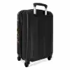 Bloemen in graffiti stijl NBS - Handbagage koffer - Unisex middel -achterkant