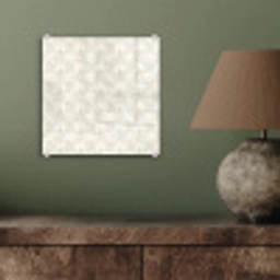 Patroon - Bloemen - Beige plexiglas 5mm klein 11 -sfeer3