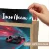 Formule 1 - Raceauto - Rood - Neonverlichting Light Box met kabel (Kinderlampje) klein -USP_websiteprintNL