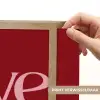 Love - Spiegeling - Rood Light Box met batterij (Wandlamp) middel -USP_websiteprintNL