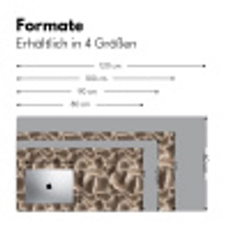 Waaiervorm - Beige - Vezel textuur Muismat XXL klein 681 -ysfeer5_duits