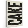 Beige - Japandi - Cake - Decoratie canvas 2cm klein -z3d