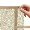 Geometrisch - Lijnen - Groen Light Box met batterij (Wandlamp) middel 907 -USP_websiteprintNL
