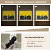 Geel - Think big - Grafisch Light Box met batterij (Wandlamp) middel -USP_dimbaarNL