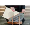 Schelp - Minimalistisch - Wit laptophoes neopreen klein -tas